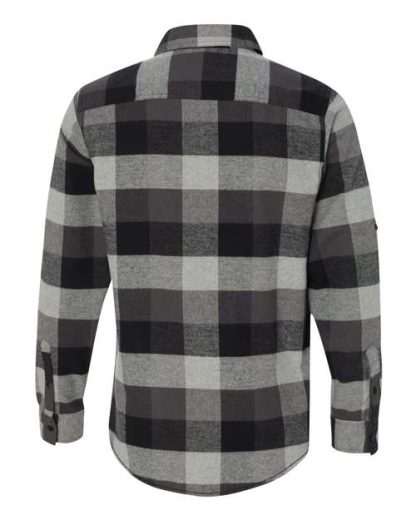 Chemise en flanelle à motifs à carreaux pour hommes - Image 2