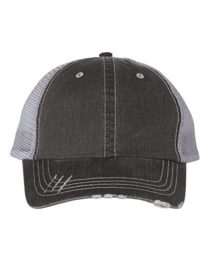 Casquette Trucker Herringbone