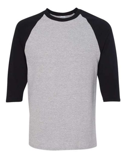 T-shirt à manches trois-quarts raglan Heavy Cotton™