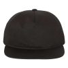 Casquette ajustable à cinq panneaux non structurée