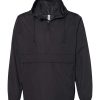 Anorak en nylon à capuchon