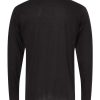T-shirt en mélange de coton à manches longues pour hommes – Image 2