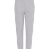 Pantalon molletonné avec poches et élastiques aux chevilles