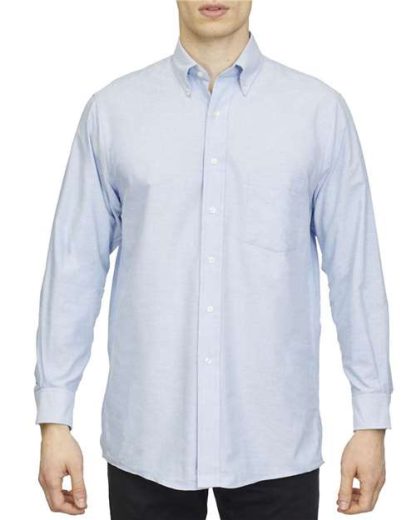 Chemise Oxford à manches longues pour hommes